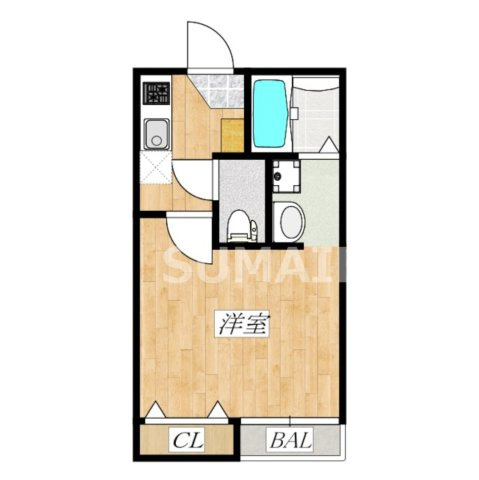 Villa東大宮の間取り|間取り図です☆