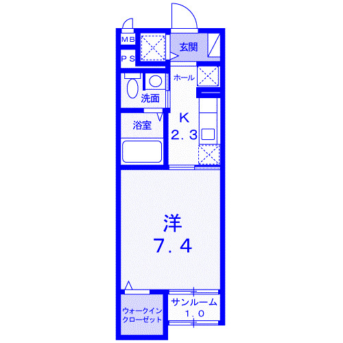 プラシードRの間取り
