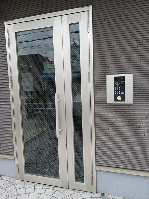 ソレアード　一里山のエントランス