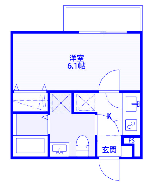 クレインハイツ大宮の間取り