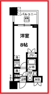 【間取り】 | レジディア錦糸町