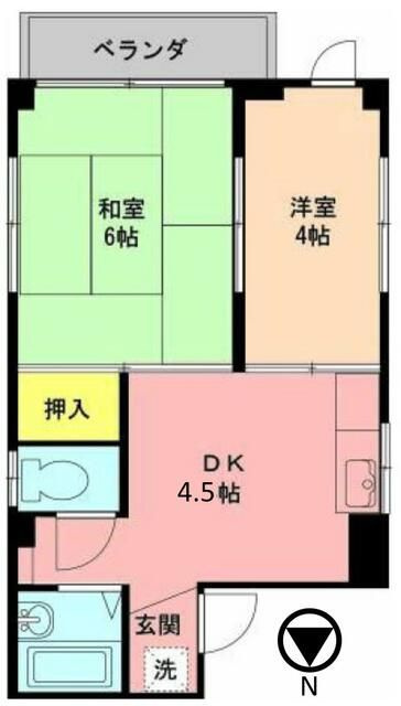 渡辺ビルの間取り