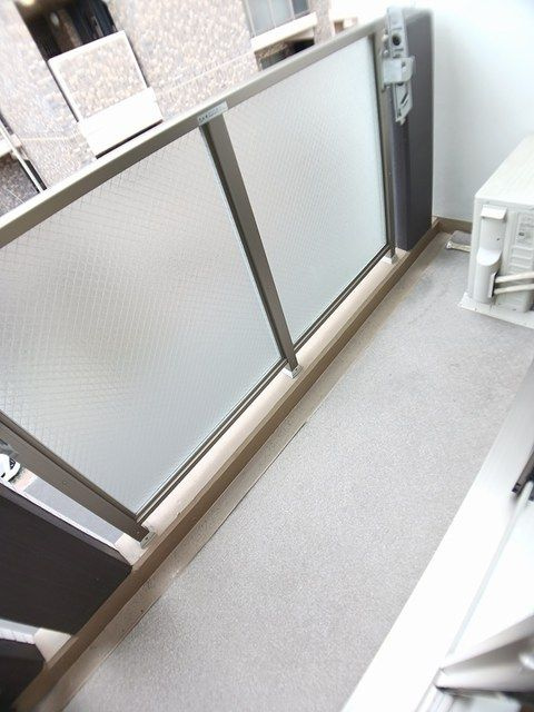 キョーナン宇治伊勢田のバルコニー