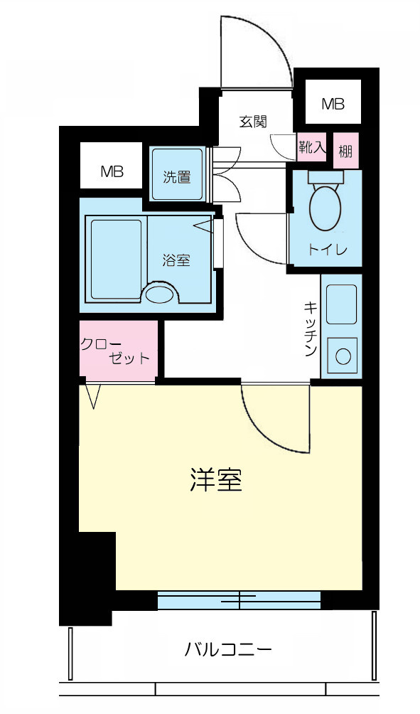 シンシア蒲田ステーションプラザの間取り|間取り