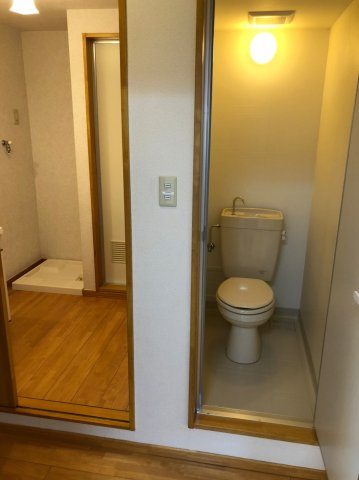 サンライズマンションの洗面所