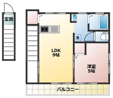 クレールの間取り