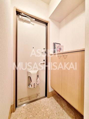 マロンヒルズの玄関|※同建物別号室