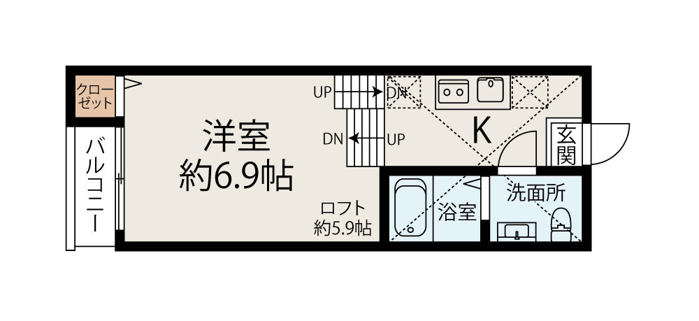 マザーユニックスの間取り