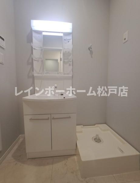 AJ北小金09の独立洗面台