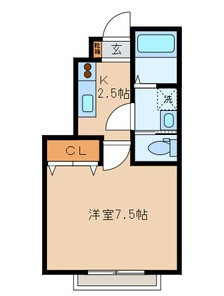 シルクコートAの間取り