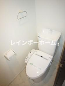 シルクコートAのトイレ|同タイプ別部屋参考
