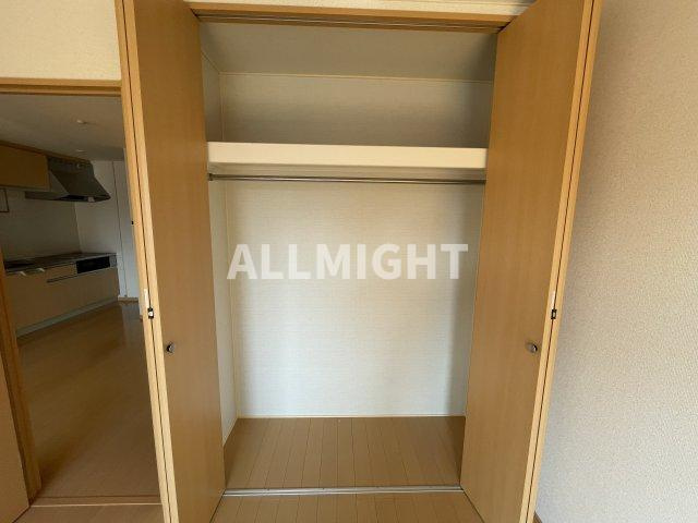 川崎市麻生区上麻生７丁目のアパートの収納|★お部屋探しはオールマイト不動産までご相談下さい♪【044-543-9135】