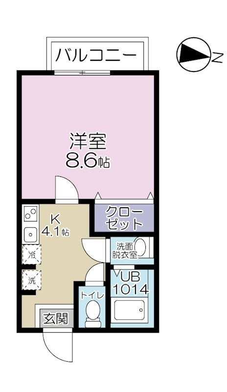 Kメゾンの間取り