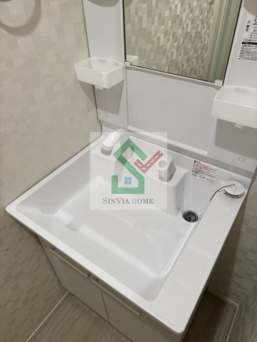 Kメゾンの独立洗面台