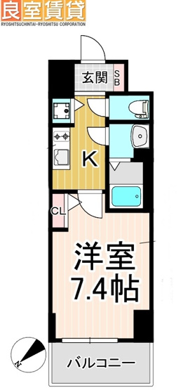 【間取り】 | エスリード新栄グランラグジェ