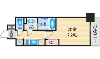 【間取り】 | プレサンス新栄リベラ | 略図の為、現状優先