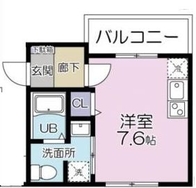 グランシャレー新宿の間取り|間取りです。