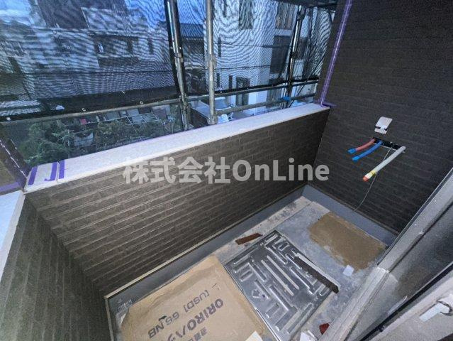 F+style八尾西山本町1号館のバルコニー