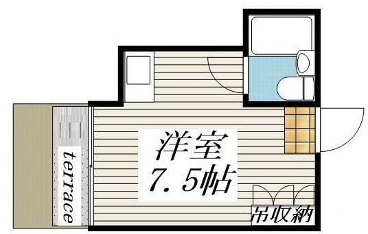 メゾン・ド・コライユの間取り|間取りです。