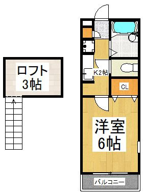 【間取り】 | グローリーハイツⅠ