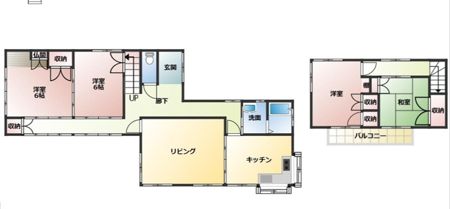 【間取り】 | 西区池上町