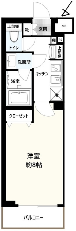 DIPS明大前の間取り