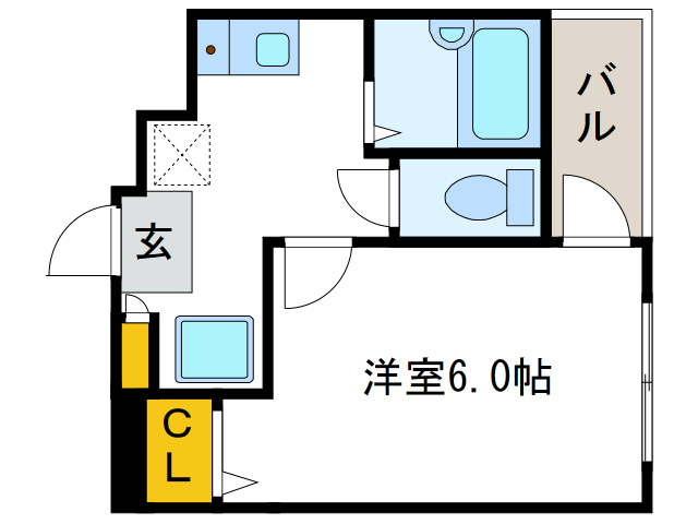 パステージ大正の間取り
