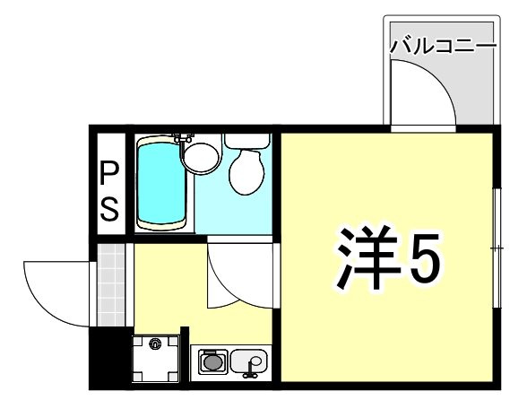 ダイドーメゾン立花西の間取り