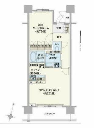 【間取り】 | リージア経堂テラスガーデン