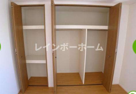 仲介手数料（賃料の1.10ヵ月）の50％OFF対象物件！の収納