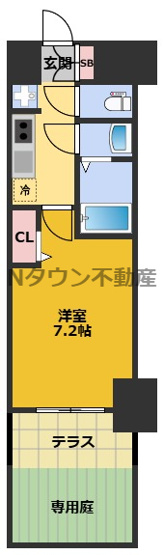 【間取り】 | プレリス上前津ノヴェル | 間取りです。