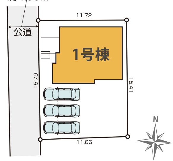 【仲介手数料無料】所沢市上安松１２期全１棟　所沢市の不動産なら西武ハウジングの区画図