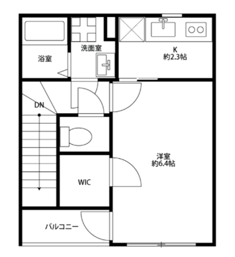 アムールParfaitの間取り|間取り