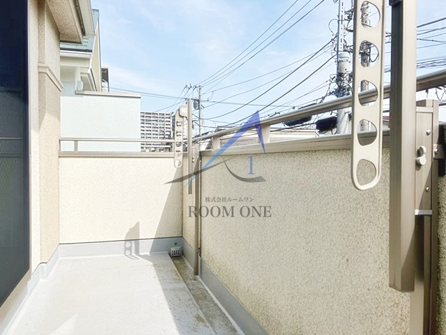 小倉戸建のバルコニー|バルコニーです。
