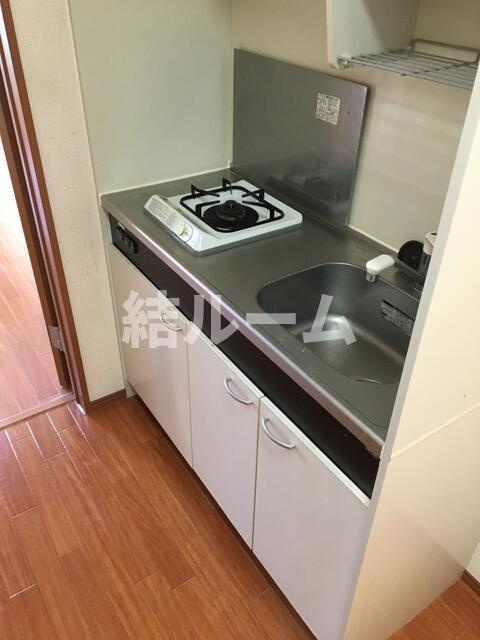 豊島区駒込６丁目の賃貸マンションのキッチン