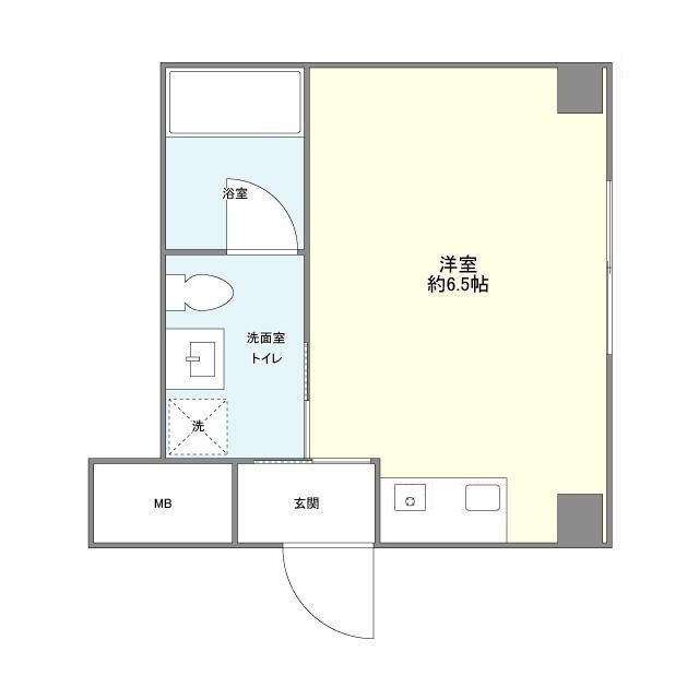 チュリス武蔵関の間取り|間取りです。