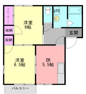 【間取り】 | グレースカネシモⅠ | 間取りです。