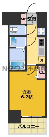 【間取り】 | プレリス上前津ノヴェル | 間取りです。