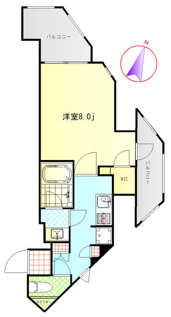 シグマ西麻布Ⅱの間取り