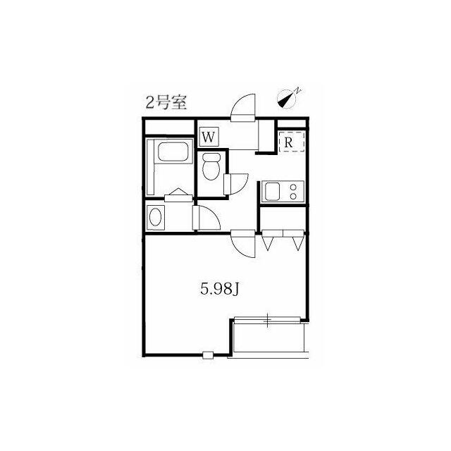 モダンアパートメント武蔵小山の間取り