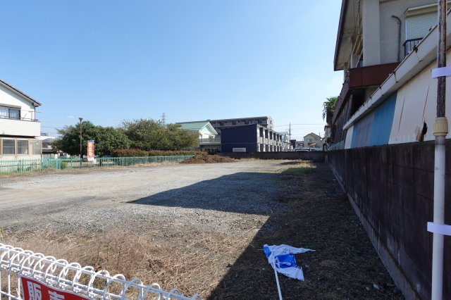 川越市脇田新町　建築条件無し　売地の外観