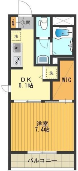 【間取り】 | ヒルサイドスクエアⅡ