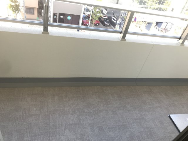 クレヴィスタ蒲田Ⅱのバルコニー|広々としたバルコニーです