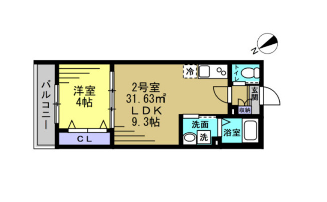 【間取り】 | レアリゼ松戸