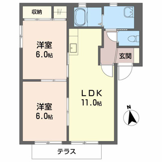 【間取り】 | フレンドリーB