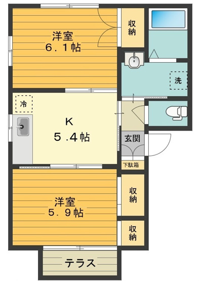 【間取り】 | メゾン昴