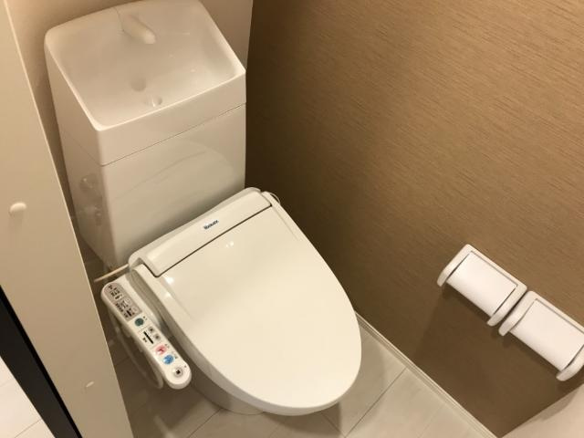 フルールマルシェⅡのトイレ|シャワー付トイレ