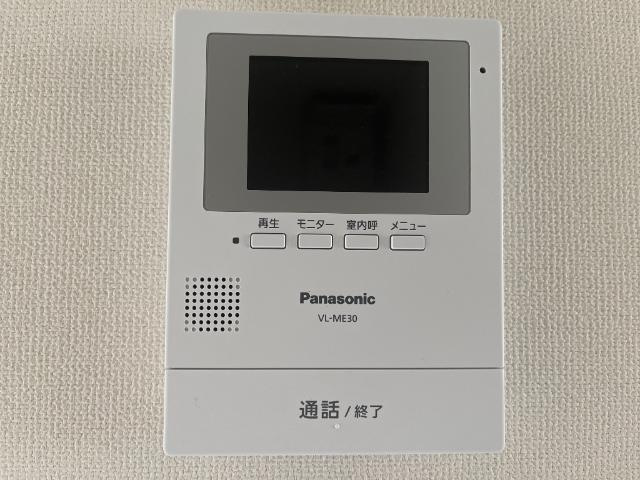フルールマルシェⅡの内装|カメラ付インターホン