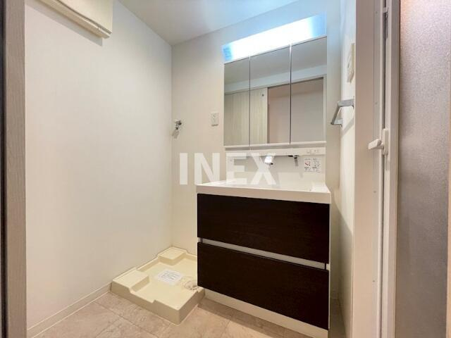 藤沢市辻堂新町２丁目の賃貸マンションの独立洗面台|※参考別部屋
