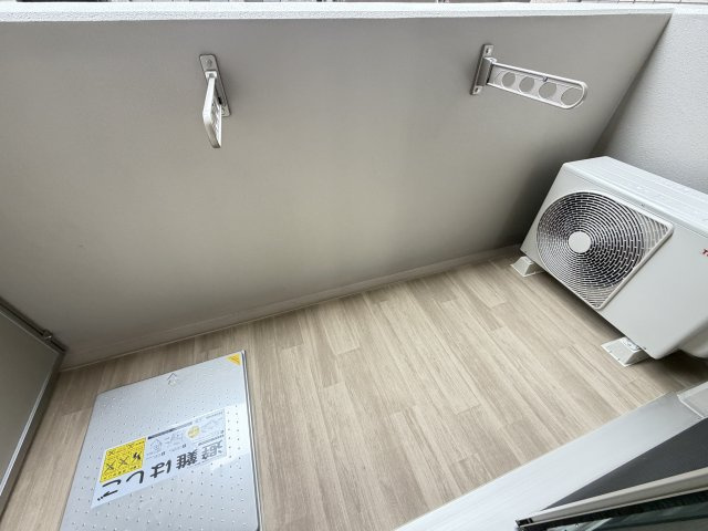 ArtizA南船場のバルコニー